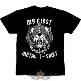 MY FIRST METAL T-SHIRT.     gyerek póló