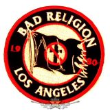 Bad Religion - Los Amgeles. F.IT. 1348.  zenekaros felvarró