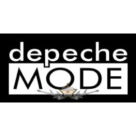 Depeche Mode 1  -  Logo.  10 x 5.  felvarró Depeche Mode 1  -  Logo.  10 x 5.  felvarró