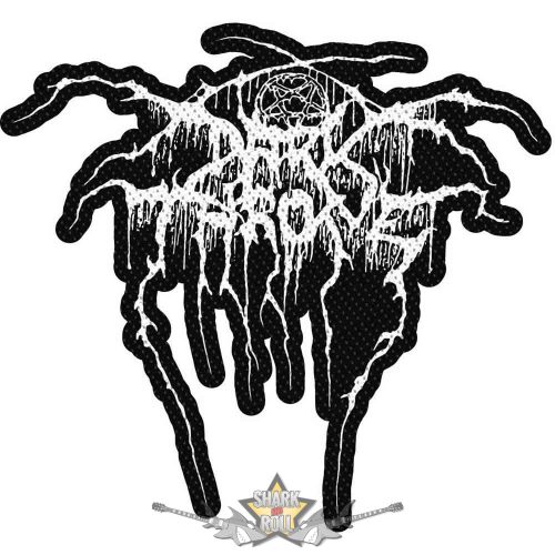 Darkthrone -  Standard Patch  Logo Cut Out . SP3223  * EXTRA PRÉMIUM *.  hímzett felvarró