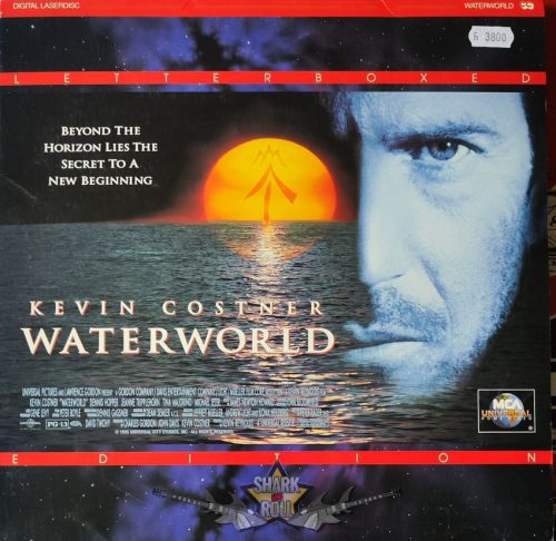 WATERWORLD. Kevin Costner.  2 lemezes RITKA laserdisc