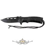   FOX - Jack Knife, egykezes, Blackrope, tűzgyújtóval - Fox Outdoor. 44590.  hobby kés, bicska