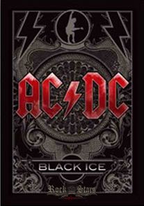 AC/DC - Black ice TEXTILE POSTER. zenekaros zászló