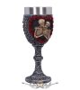 To Have and To Hold Skeleton Lovers Goblet 19.5cm. U6732.  fantasy dísz, kehely. serleg