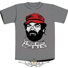 BUD SPENCER - A pisztácia kifogyott....S.P.  vicces, poen póló   BUD SPENCER - A pisztácia kifogyott....S.P.  vicces, poen póló