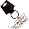 Pink Floyd - Keychain.  The Wall Wall Logo  import kulcstartó