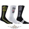Guns N Roses - Unisex Sock Guitar Tin.  Logos (Multicolour) (UK Size 6.5 - 11)  Fémdobozos Limitált zokni szett