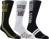 Guns N Roses - Unisex Sock Guitar Tin.  Logos (Multicolour) (UK Size 6.5 - 11)  Fémdobozos Limitált zokni szett