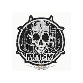 ROCK - 8. DEVIL.  hímzett felvarró