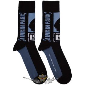   Linkin Park - Unisex Ankle Socks.  Crouching (Black) (UK Size 7 - 11)    boka  zokni