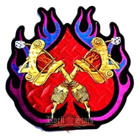 PIKK ÁSZ TATTOO  2. hátfelvarró