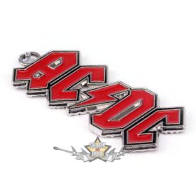 AC/DC - LOGO. import fém medál.    nyaklánc, medál