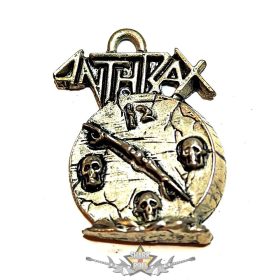 ANTHRAX - LOGO.  RITKA !  nyaklánc, medál