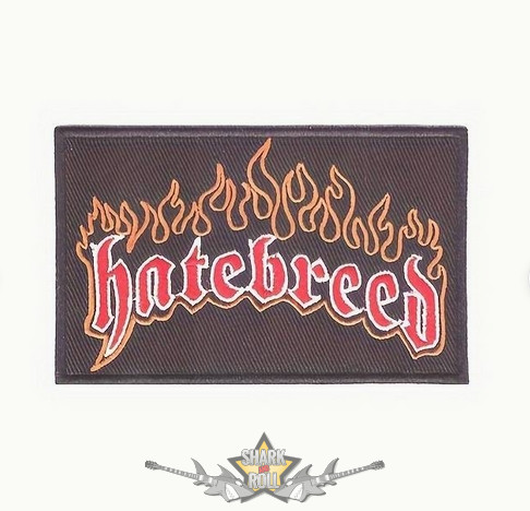 Hatebreed - Flame dizájn. hímzett felvarró