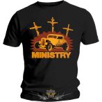   Ministry - Unisex T-Shirt.  Hot Rod (Back Print-Ex Tour)  . zenekaros  póló. 