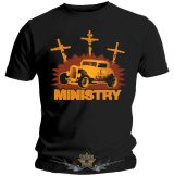   Ministry - Unisex T-Shirt.  Hot Rod (Back Print-Ex Tour)  . zenekaros  póló. 