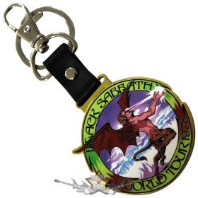   Black Sabbath - Keychain.  World Tour 1978.  import fém kulcstartó