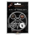   Arch Enemy - ‘Will To Power’ Button Badge Pack.   jelvényszett