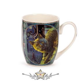   Macska - Rusty Cauldron Cat - Lisa Parker. MULP62..  import bögre