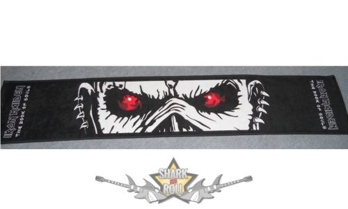 IRON MAIDEN - Book of Souls BAR TOWEL scarf. RITKASÁG !