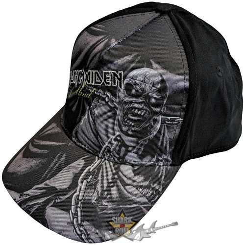Iron Maiden -Unisex Baseball Cap - Piece Of Mind Greyscale.   Prémium baseball sapka