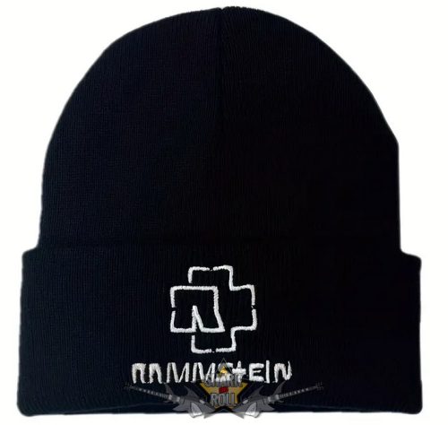 RAMMSTEIN - Logo.  hímzés logó sapka. kötött sapka