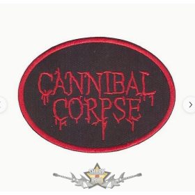 CANNIBAL CORPSE - LOGO. . hímzett felvarró