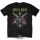 Guns N Roses - Unisex T-Shirt.  Pistols & Roses (Black) (Back Print)   férfi zenekaros póló