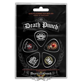   Five Finger Death Punch - Plectrum Pack - Logos.   gitárpengető szett