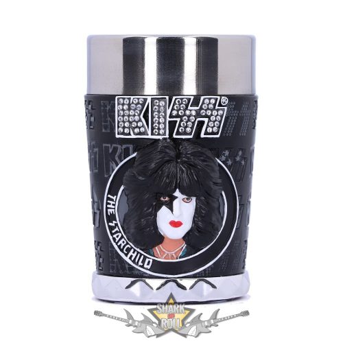 KISS - Glam Range Paul Stanley The Starchild Shot Glass. 8.5cm. . pohár, feles pohár