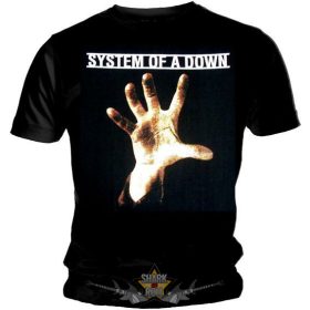 SYSTEM OF A DOWN - HAND.   férfi zenekaros póló
