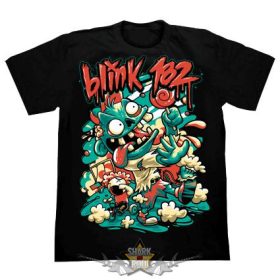 BLINK 182 - CHAOS 2..  SD.  férfi zenekaros  póló.  BLINK 182 - CHAOS 2..  SD.  férfi zenekaros  póló.