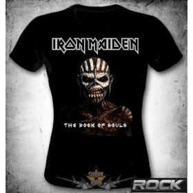 IRON MAIDEN - BOOK OF SOULS.  MT.118.  női póló