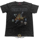   Pink Floyd - Unisex Vintage T-Shirt.  Montage  T-shirt Black. zenekaros póló