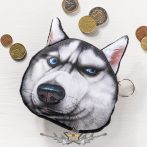   3D Dog coin bag model 2.  3d hatás.  pénztárca, apró pénz tartó