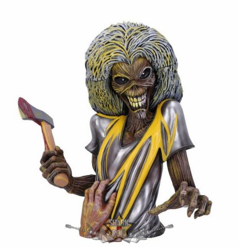 Iron Maiden - Killers .  nagyméretü asztali dísz, mellszobor, koponya figura