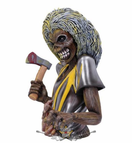 Iron Maiden - Killers .  nagyméretü asztali dísz, mellszobor, koponya figura