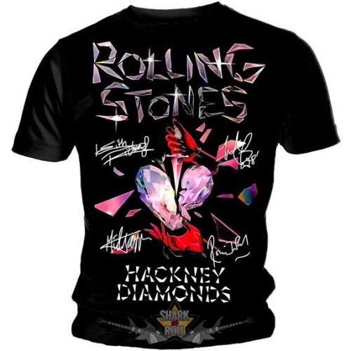 ROLLING STONES - HACKNEY DIAMONDS.   S.ZF. 431.  férfi zenekaros  póló. 