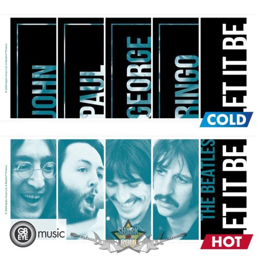 THE BEATLES - Mug Heat Change 460 ml Let it Be. GBYMUG074. hőre változó kép.  zenekaros bögre 