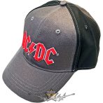   AC/DC - Unisex Baseball Cap.  Red Logo (2 Tone).   baseball sapka