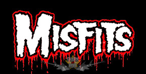Misfits  -  Logo.  10 x 5.  felvarró