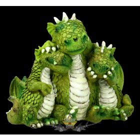 Sárkány család Figura - No Evil koponya figura