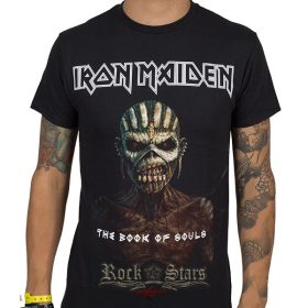 IRON MAIDEN - THE BOOK OF SOULS.  S.D. 015.  zenekaros póló   IRON MAIDEN - THE BOOK OF SOULS.  S.D. 015.  zenekaros póló