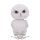 Bobhoot Snowy Owl Bobble Head Figurine. U4920R0. bológatos állat figura