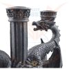 Three armed dragon candle - 3 fegyveres sárkány . U2553G6.  gyertya tartó