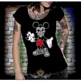 TWO FACES... poén női póló