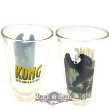 KING KONG - THE 8th WONDER OF THE WORLD  üvegpohár