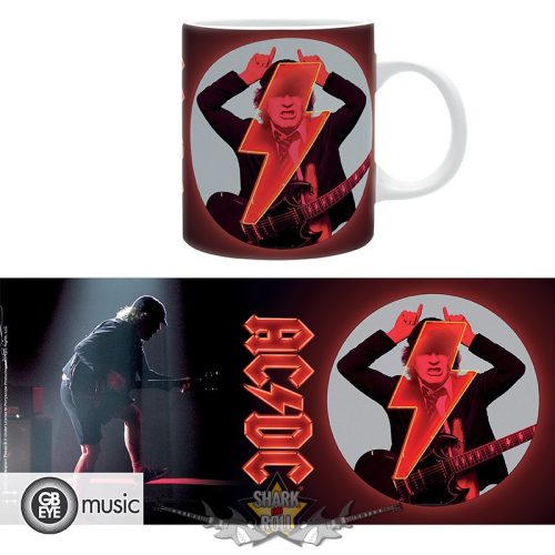 AC/DC - Mug - 320 ml - Band.  MG1192.  zenekaros bögre 