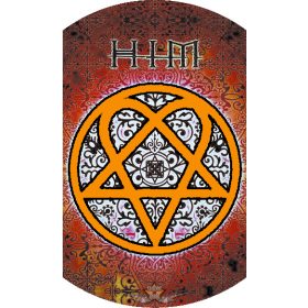 HIM - HEARTAGRAM.  import fém kulcstartó