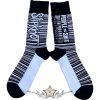 Slipknot - Unisex Ankle Socks.  Barcode (Black) (UK Size 7 - 11)    boka  zokni